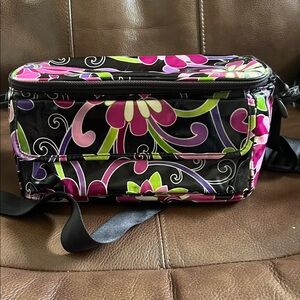 Vera Bradley Purple Punch Insulated lunch bag